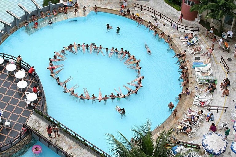 Hot Springs - Excelente Localização, Banheira e Parq.Aquat.T