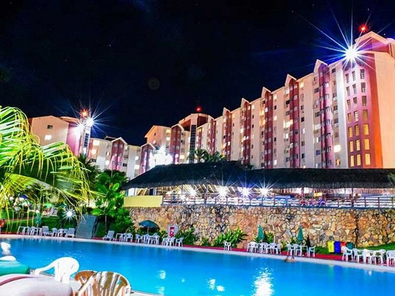 Hotel Encantador, banheira, parque aquático termal