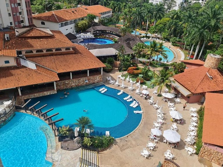 Hotel Encantador, banheira, parque aquático termal