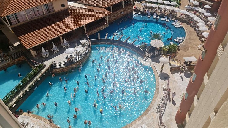 Hotel Encantador, banheira, parque aquático termal
