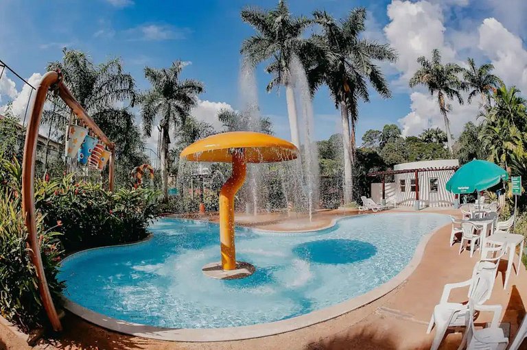 Hotel Encantador, banheira, parque aquático termal