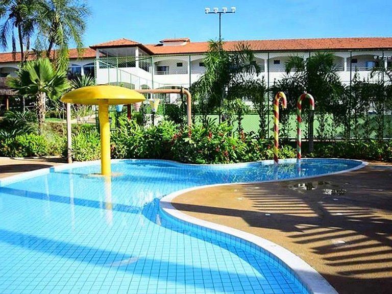 Excelente Localização, Banheira e Parq.Aquat.Termal, Enxoval