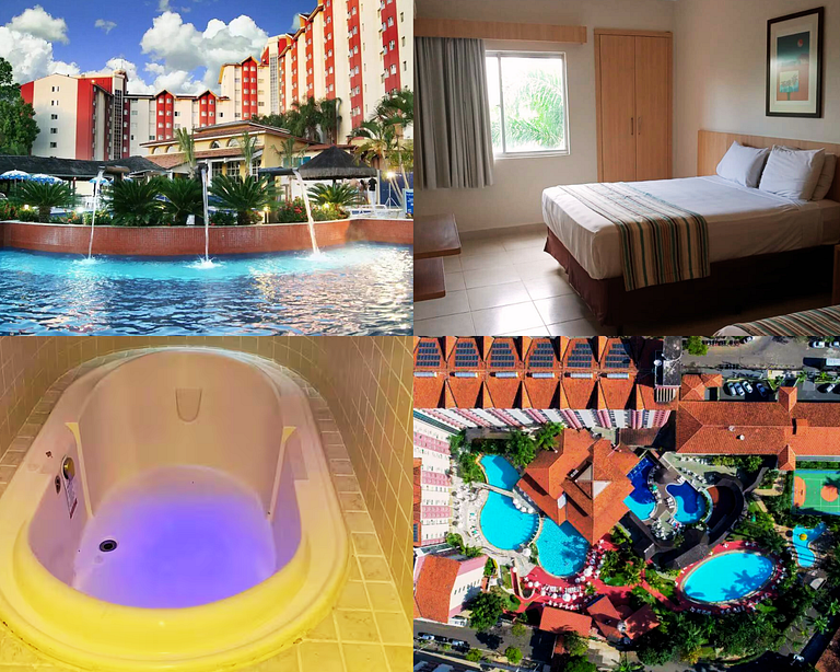 Hotel Espetacular, Banheira e Parq. Aquat.Termal