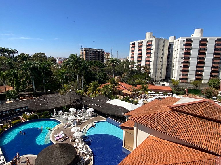 Hotel Encantador, banheira, parque aquático termal