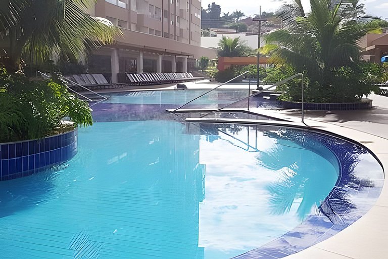 Resort Deslumbrante c/ Piscinas Termais