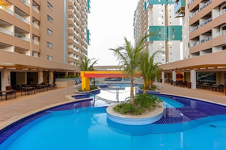 Resort Deslumbrante c/ Piscinas Termais