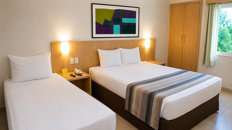 Hotel Encantador, banheira, parque aquático termal