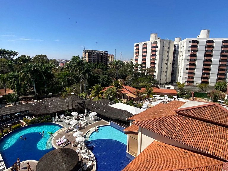 Hotel Encantador, banheira, parque aquático termal