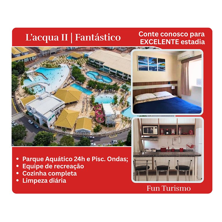 Ap Completo Parq. Aquát. Fantástico Grátis
